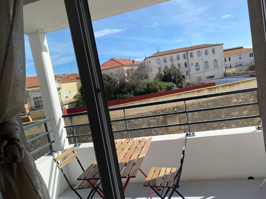 Apartamento Cosy T3 Gare Terrasse + Parking Sète Exterior foto