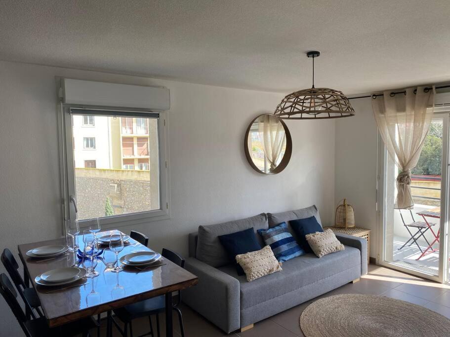 Apartamento Cosy T3 Gare Terrasse + Parking Sète Exterior foto