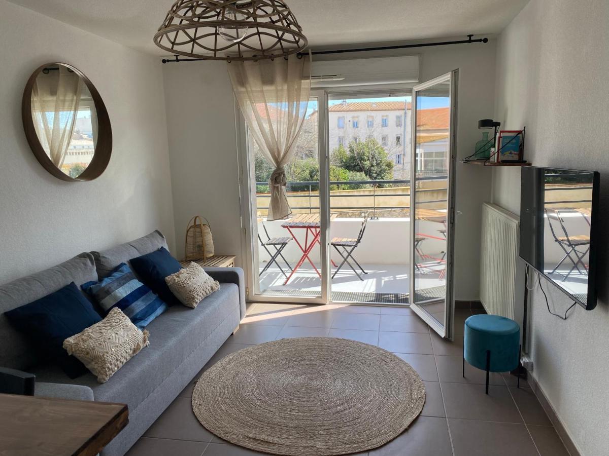 Apartamento Cosy T3 Gare Terrasse + Parking Sète Exterior foto